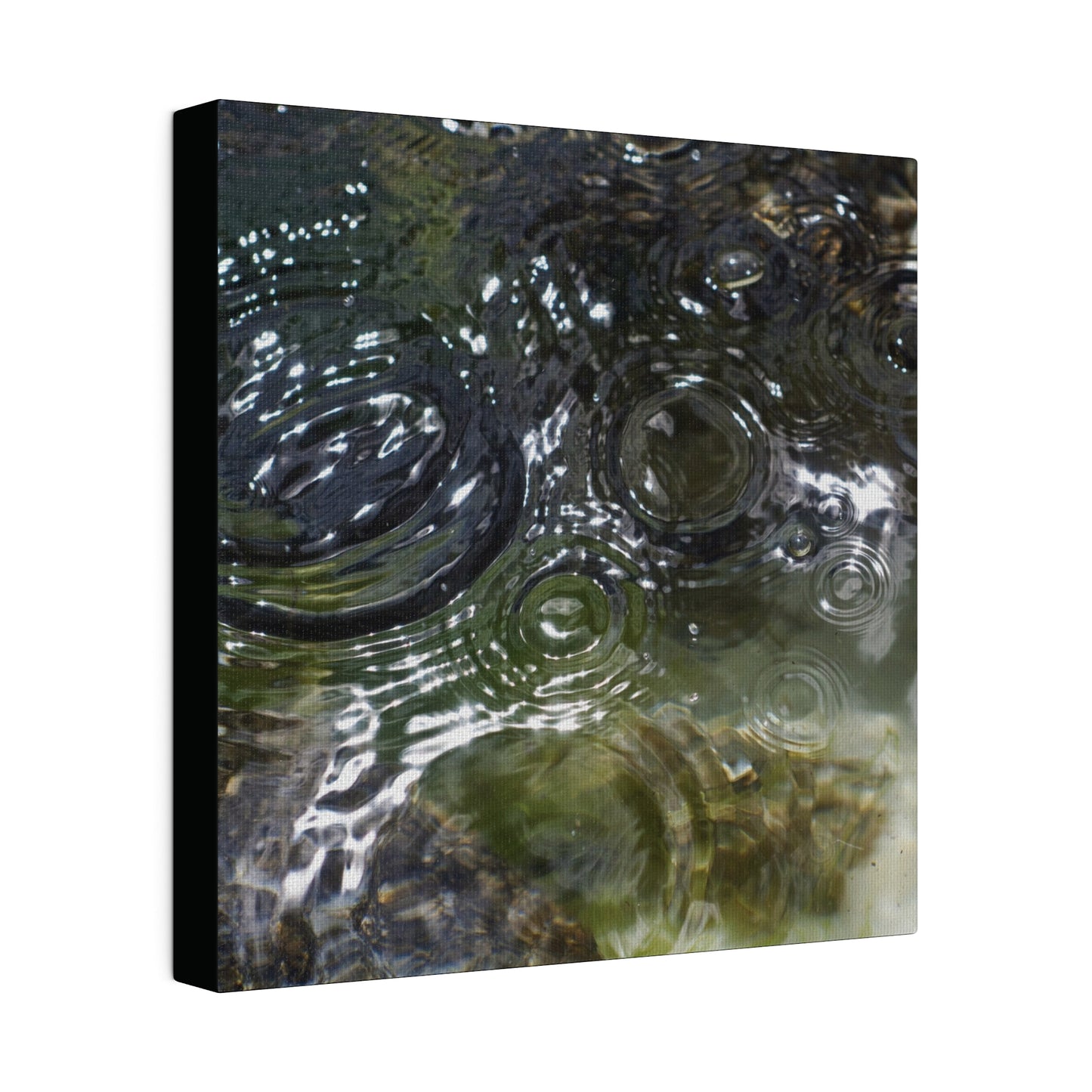 Ripples in Water Print, Matte Canvas, Stretched, 0.75"