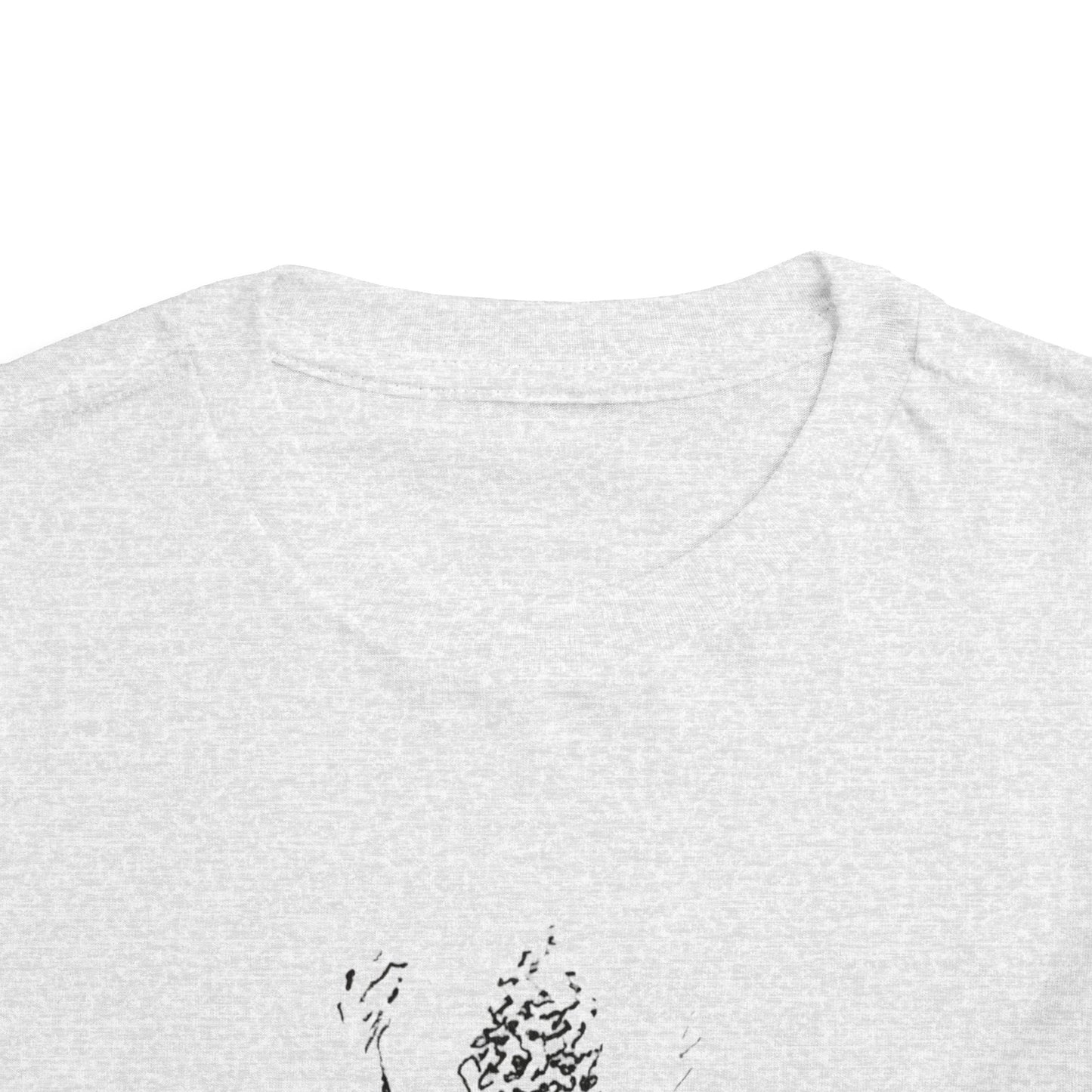 Flower Sketch #1, Toddler Short Sleeve Tee