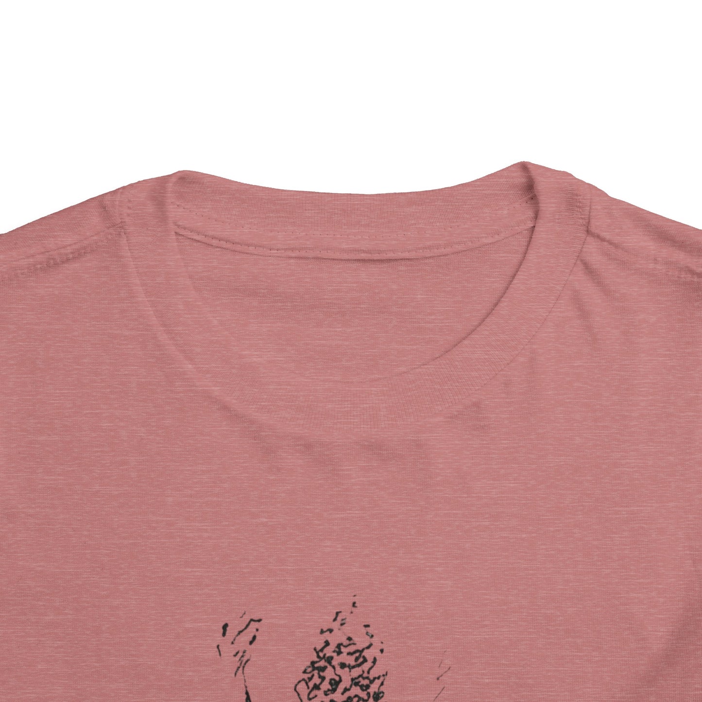 Flower Sketch #1, Toddler Short Sleeve Tee
