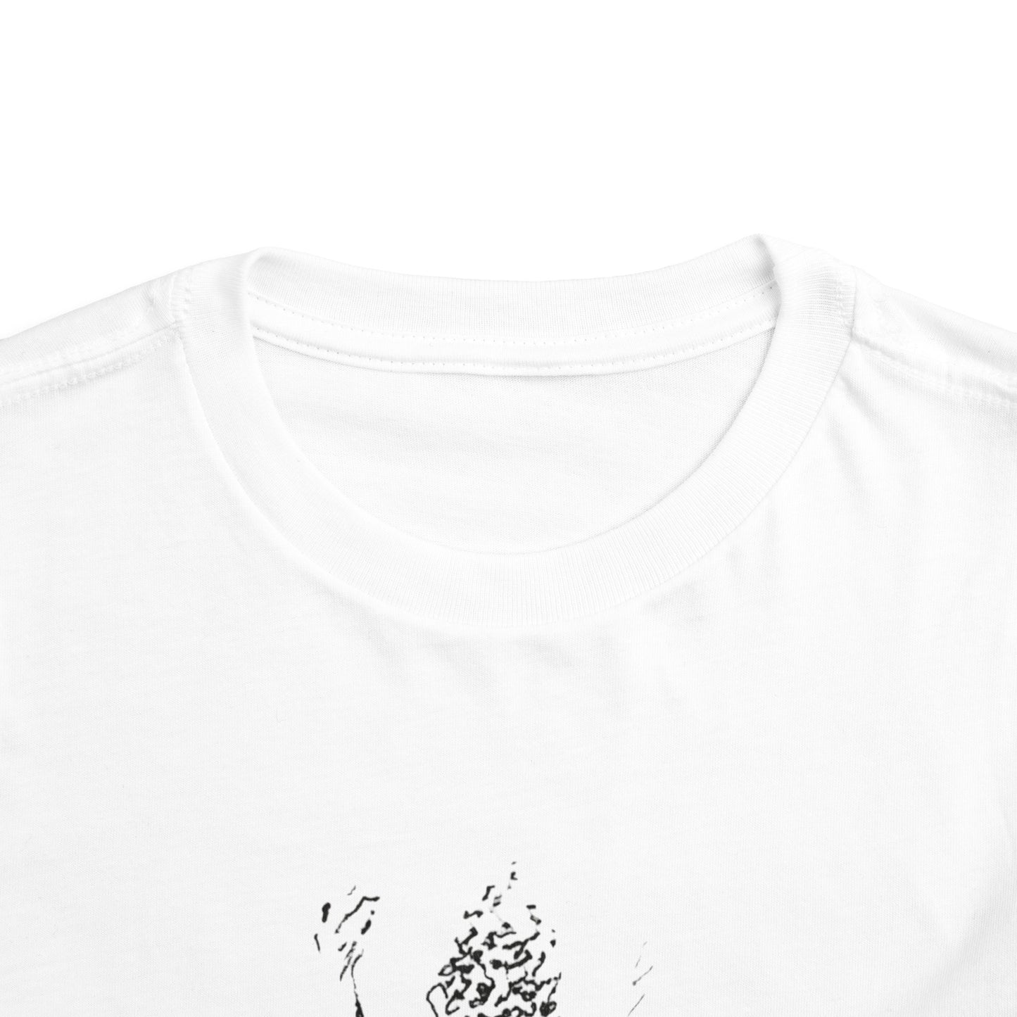 Flower Sketch #1, Toddler Short Sleeve Tee