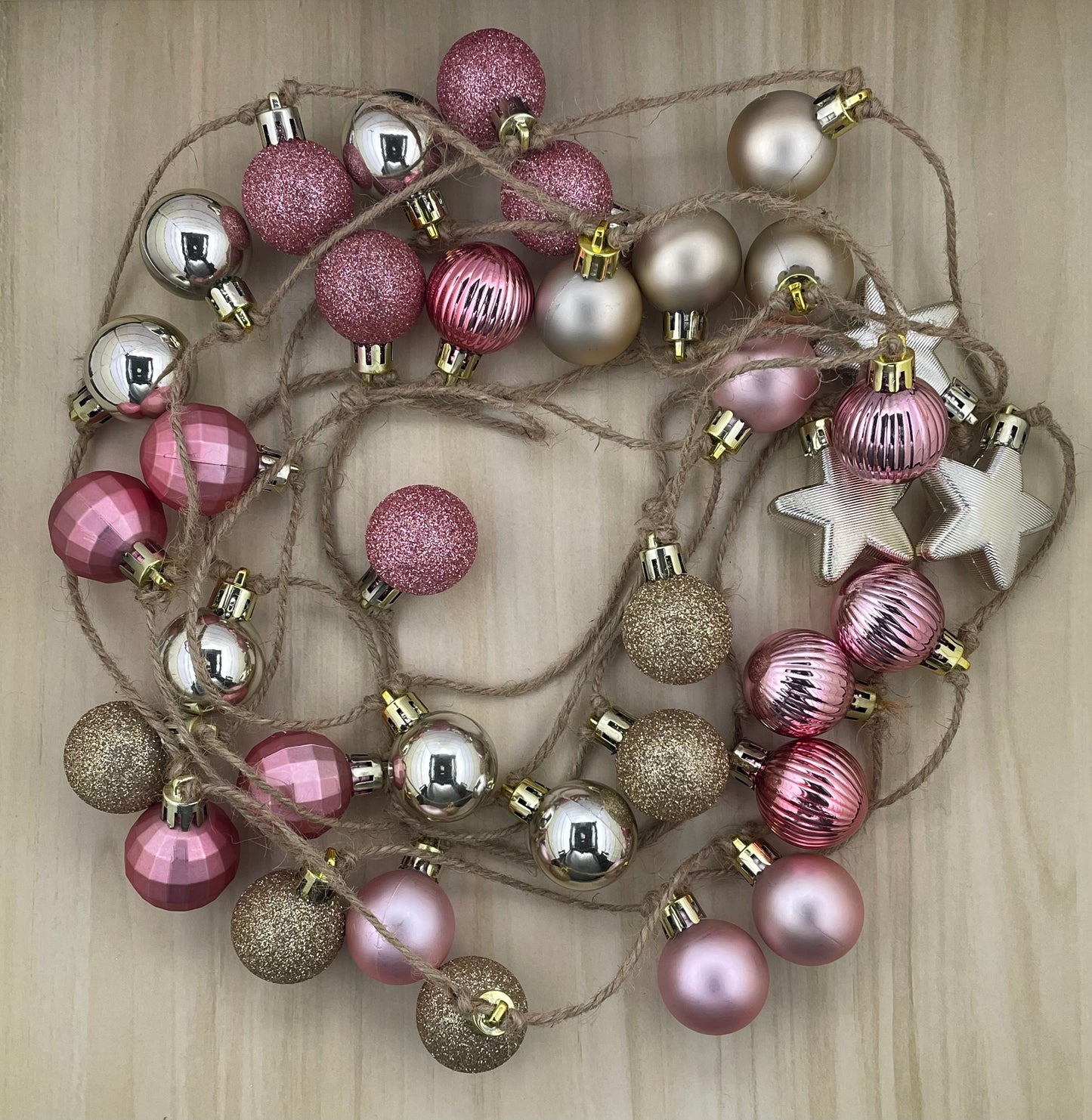 Pink & Gold Garland