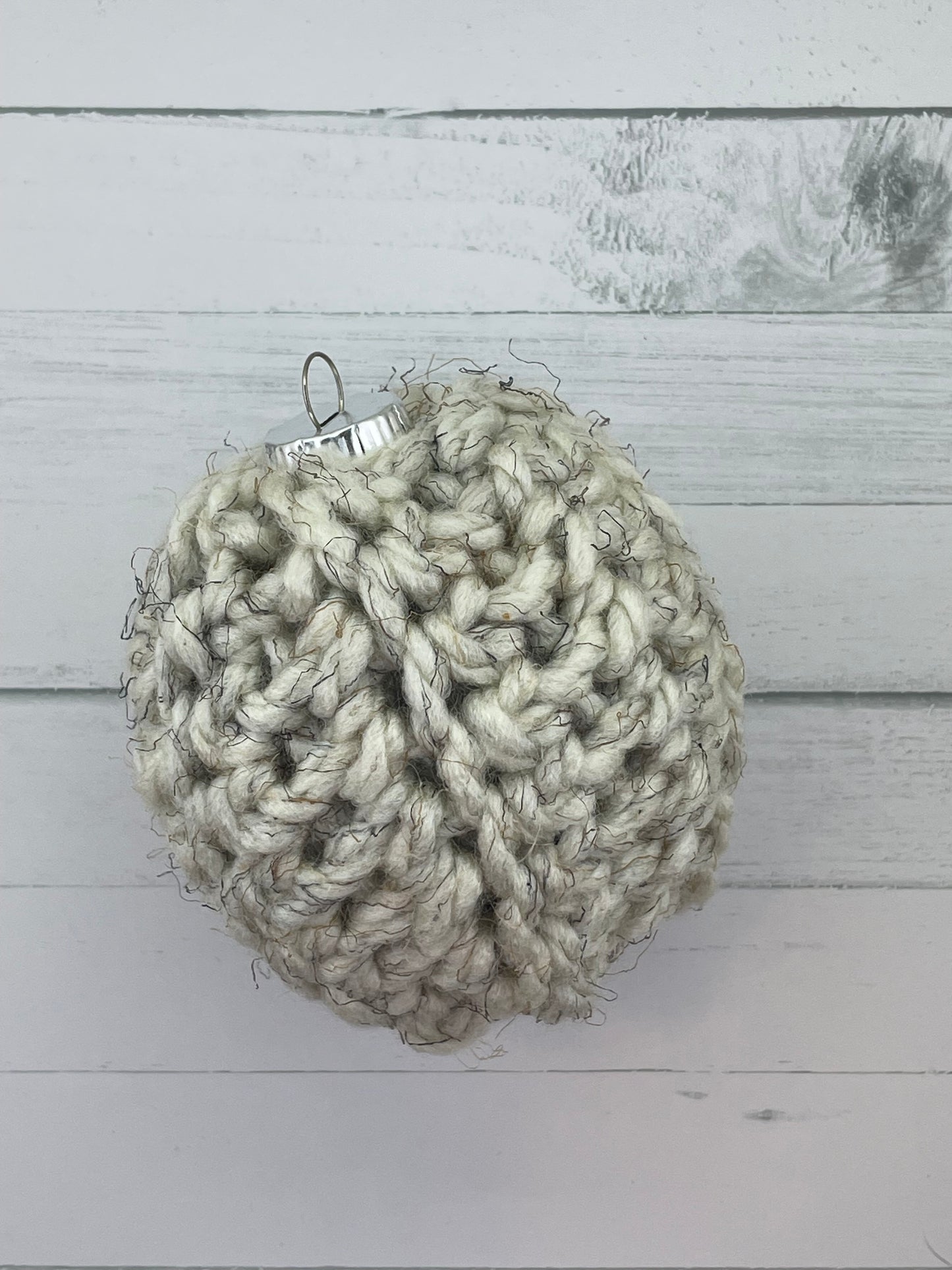 Wheat Crochet Ornament Set (4)