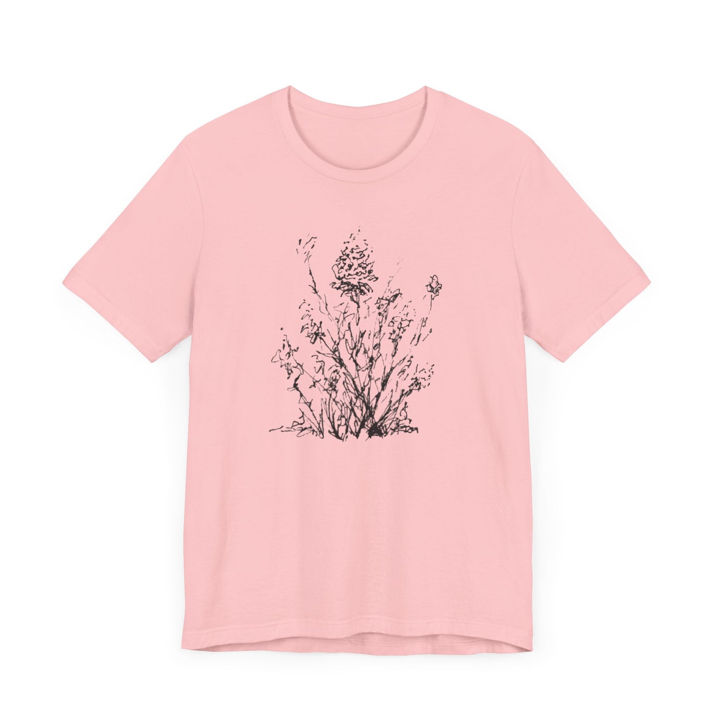 Flower Sketch #1 Short Sleeve Tee