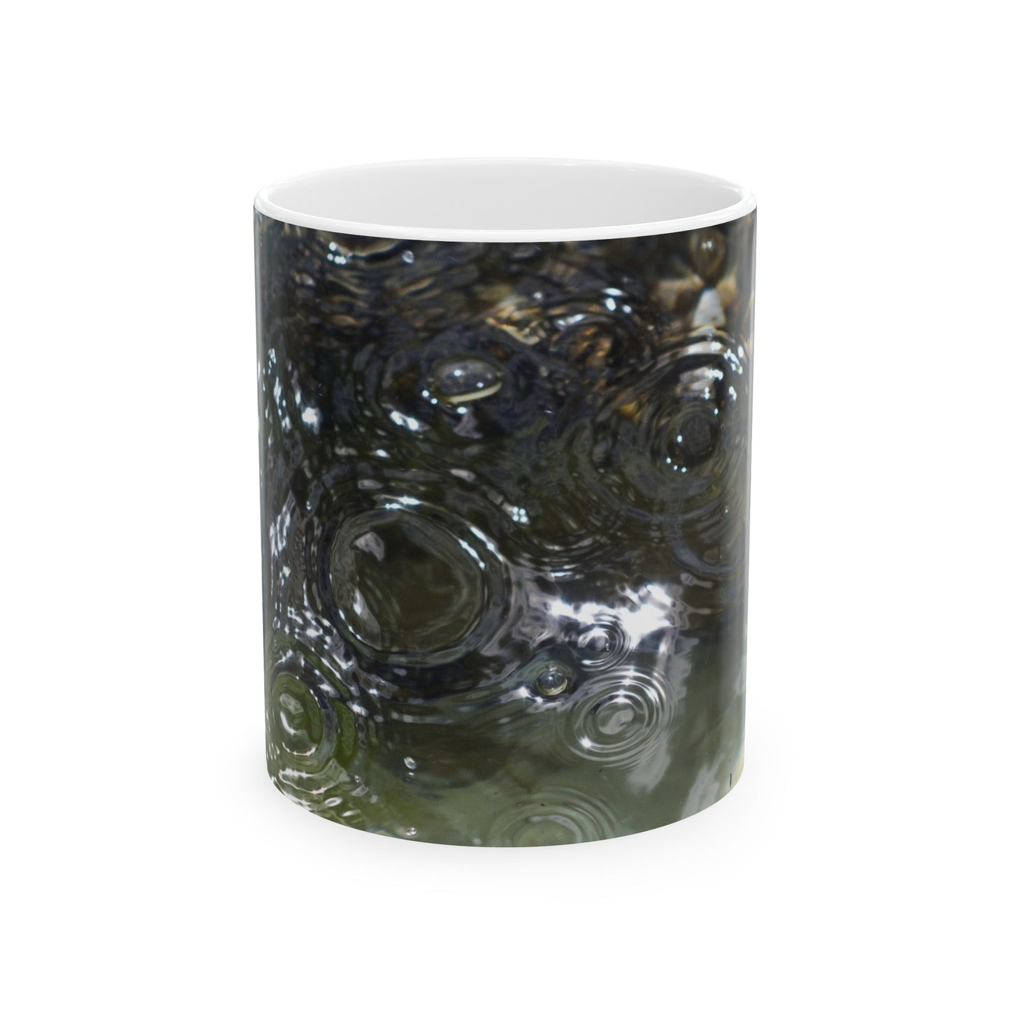 Ripples in Water White Mug