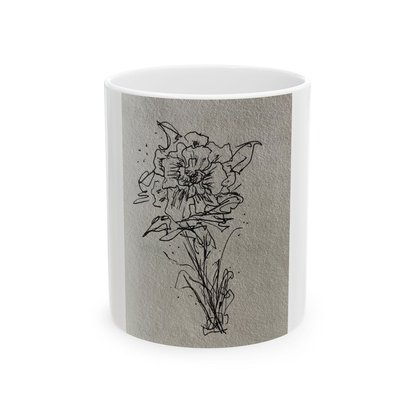 Sketch Flower #2 Mug