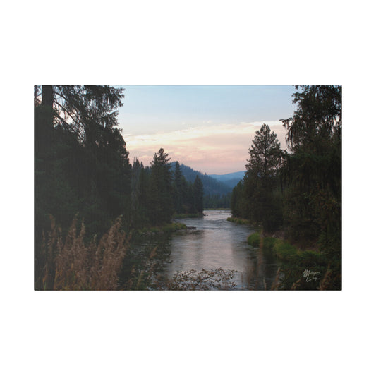 First Taste of Idaho - Payette River, Matte Canvas, Stretched, 0.75"