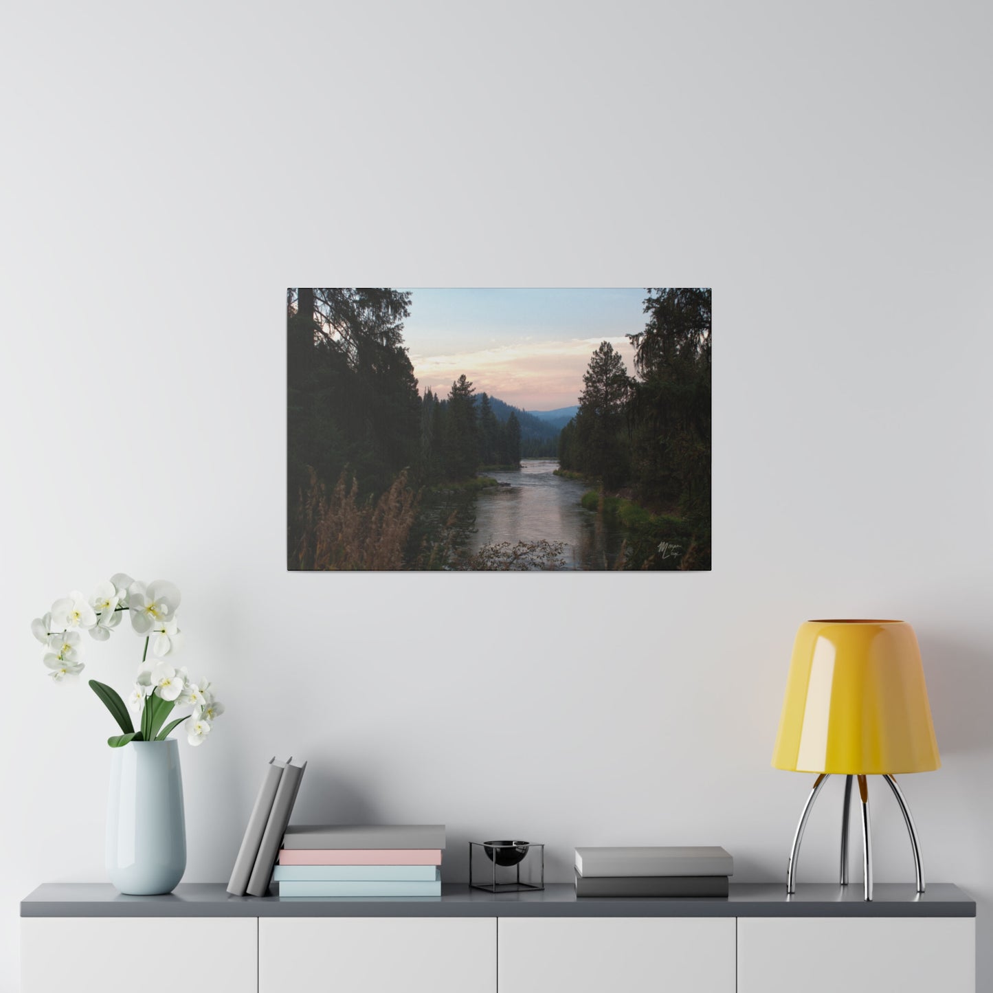 First Taste of Idaho - Payette River, Matte Canvas, Stretched, 0.75"