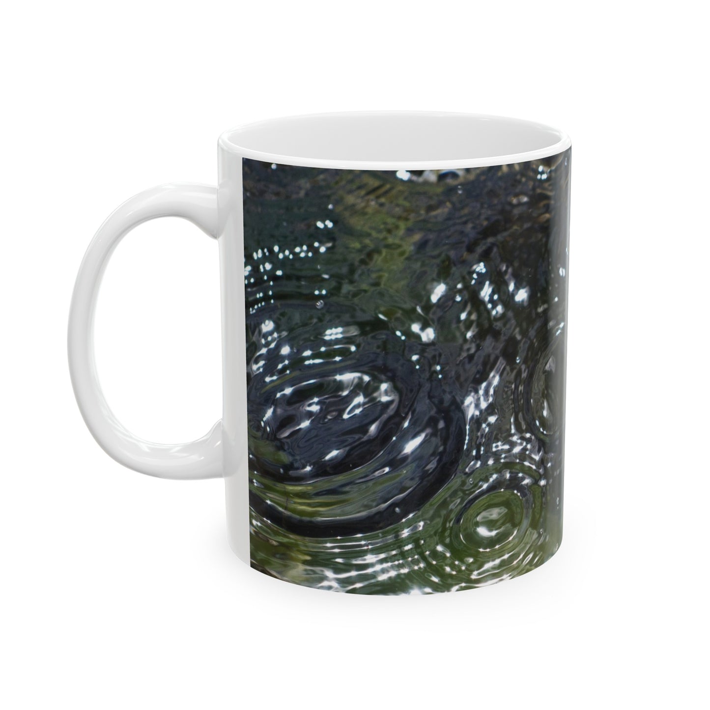 Ripples in Water White Mug