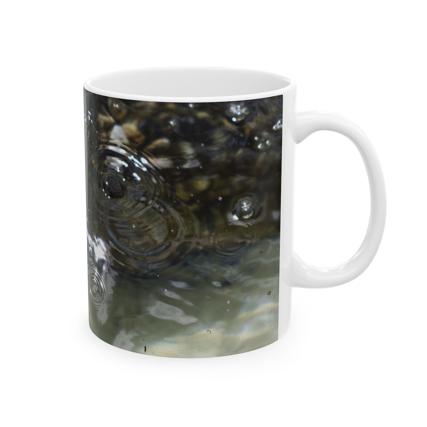 Ripples in Water White Mug