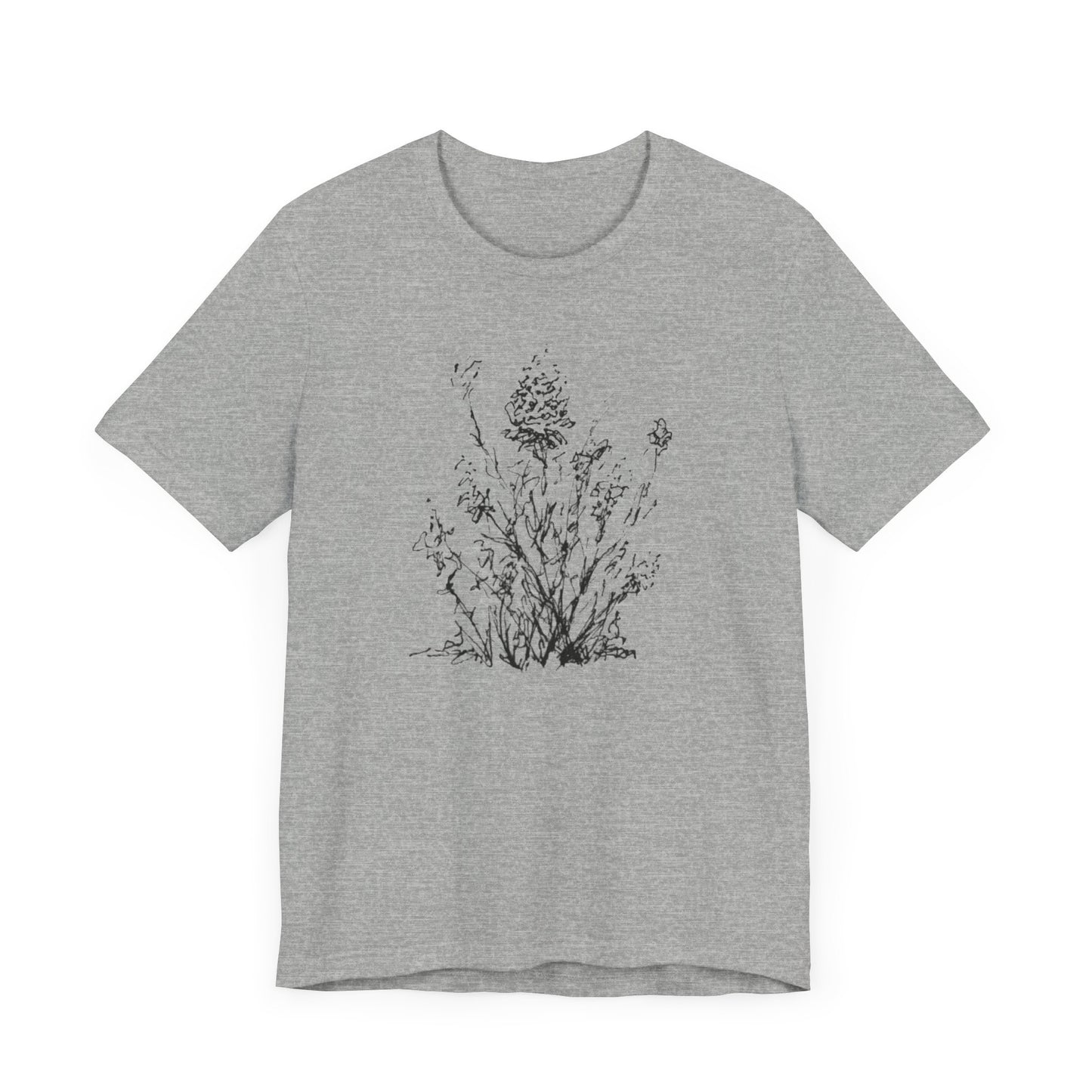 Flower Sketch #1 Short Sleeve Tee