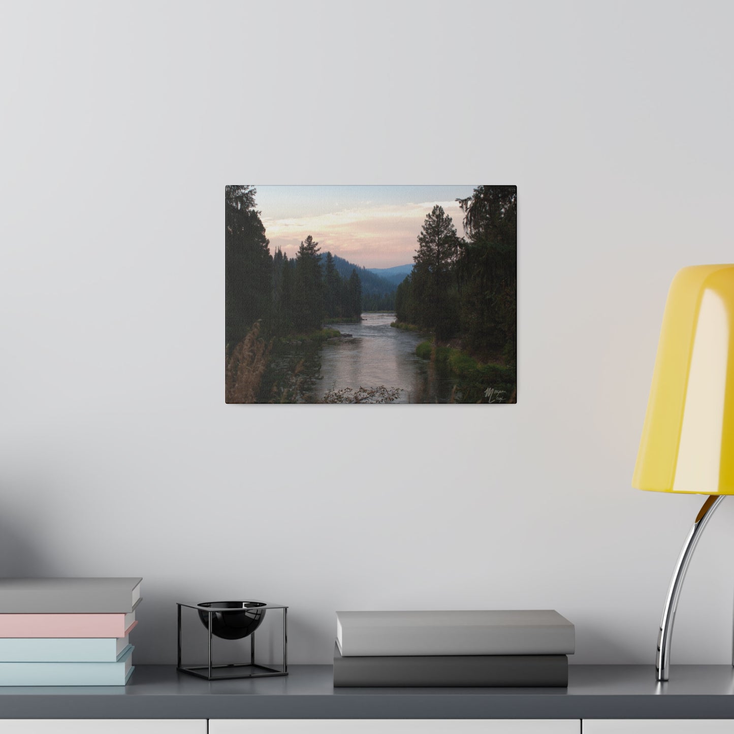 First Taste of Idaho - Payette River, Matte Canvas, Stretched, 0.75"