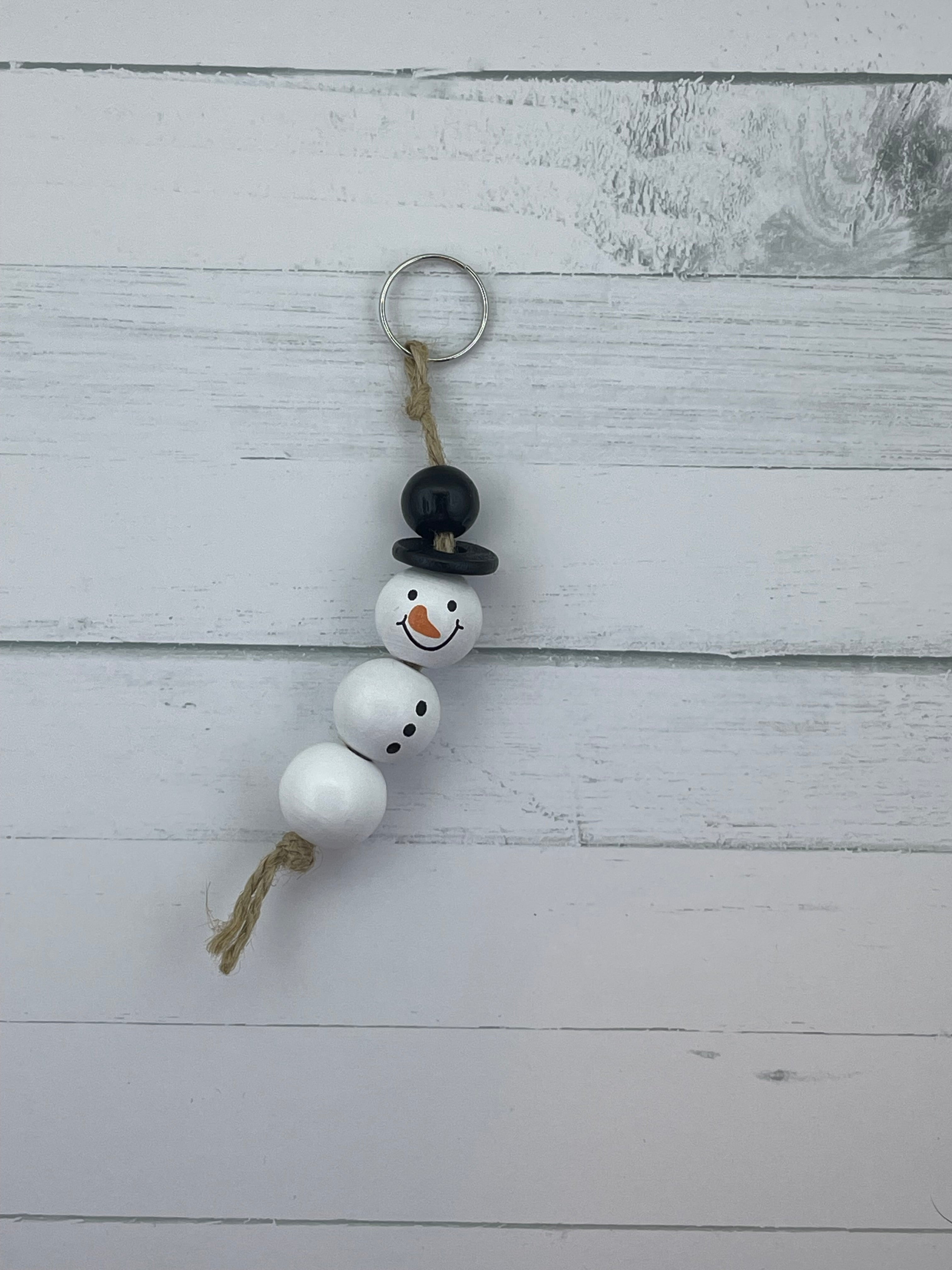 Snowman Keychain – By Morgan Leigh