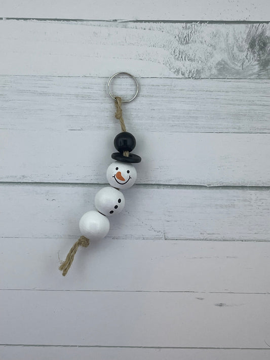Snowman Keychain